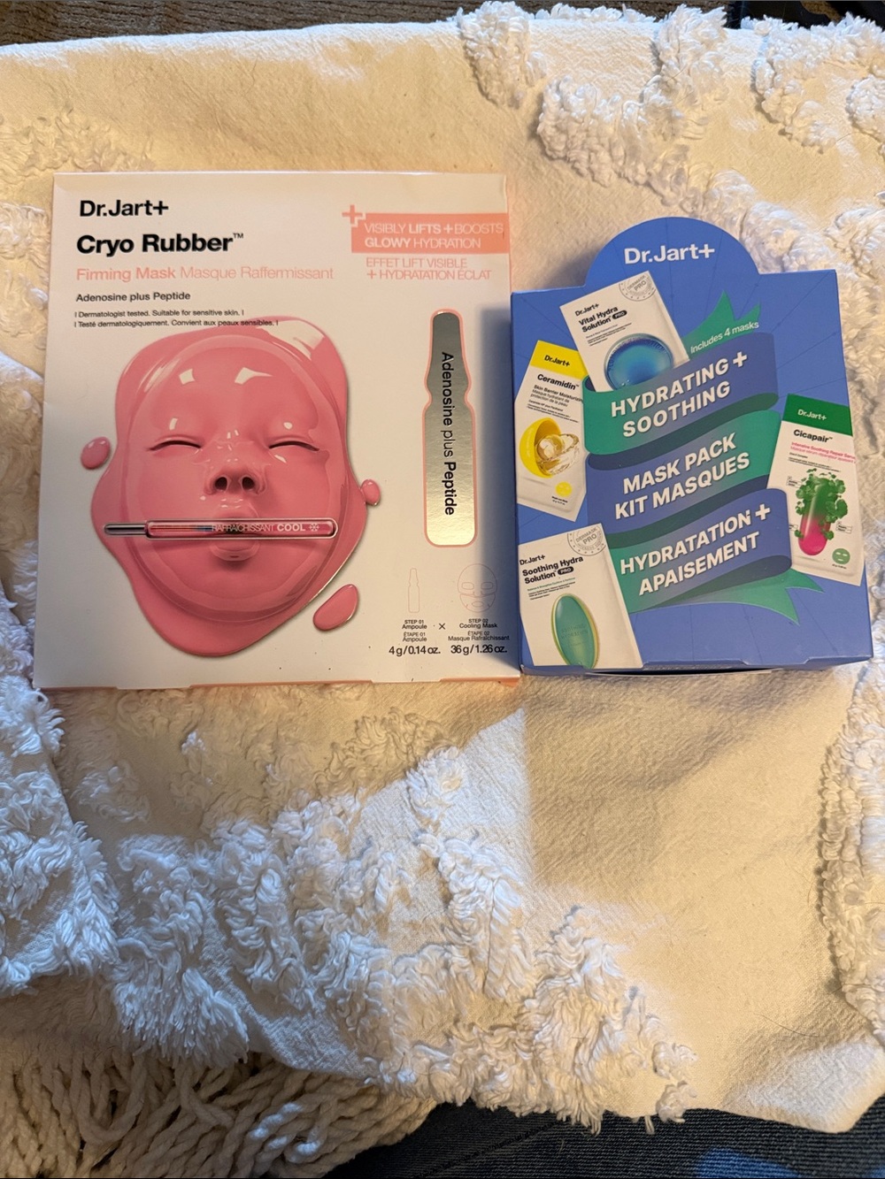 Dr. Jart+ Pink Cryo Rubber Firming Mask & Hydrating Mask Pack Kit
